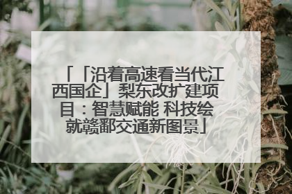 「沿着高速看当代江西国企」梨东改扩建项目：智慧赋能 科技绘就赣鄱交通新图景