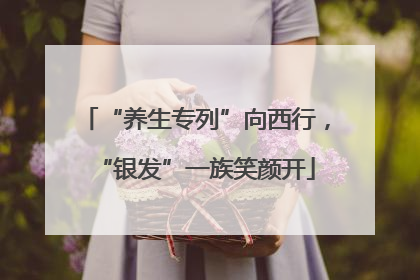 “养生专列”向西行，“银发”一族笑颜开