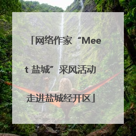 网络作家“Meet 盐城”采风活动走进盐城经开区