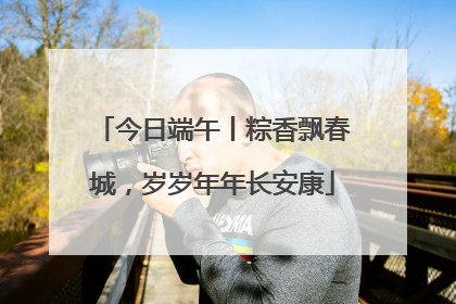 今日端午丨粽香飘春城，岁岁年年长安康