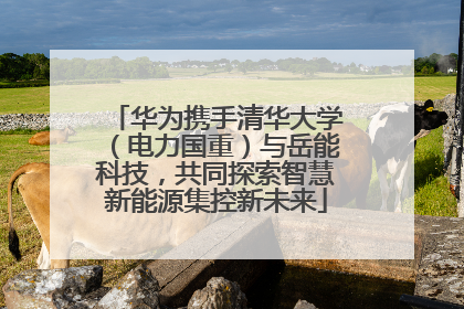 华为携手清华大学（电力国重）与岳能科技，共同探索智慧新能源集控新未来