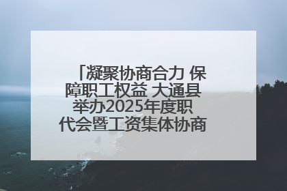 凝聚协商合力 保障职工权益 大通县举办2025年度职代会暨工资集体协商现场观摩交流活动