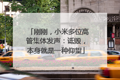 刚刚，小米多位高管集体发声：诋毁，本身就是一种仰望