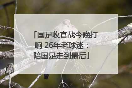 国足收官战今晚打响 26年老球迷：陪国足走到最后