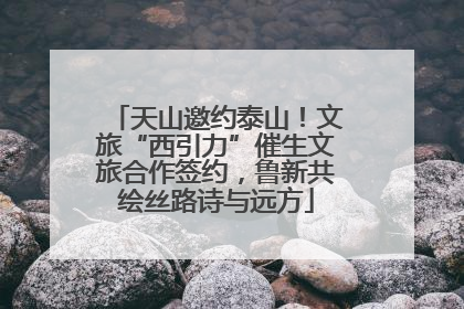 天山邀约泰山！文旅“西引力”催生文旅合作签约，鲁新共绘丝路诗与远方