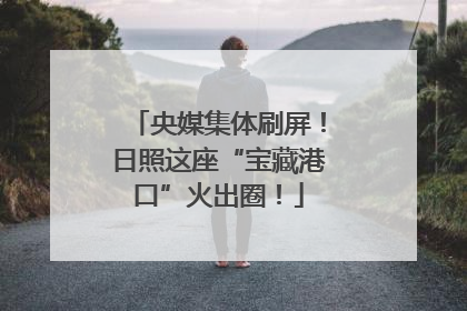 央媒集体刷屏！日照这座“宝藏港口”火出圈！