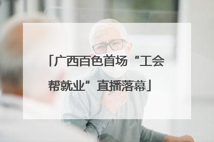 广西百色首场“工会帮就业”直播落幕