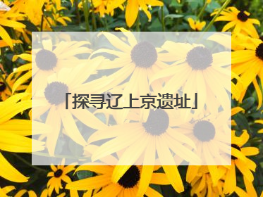 探寻辽上京遗址