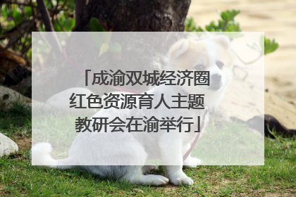 成渝双城经济圈红色资源育人主题教研会在渝举行