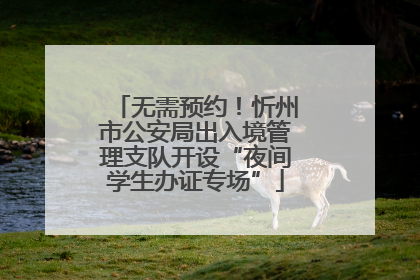无需预约！忻州市公安局出入境管理支队开设“夜间学生办证专场”