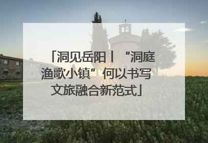 洞见岳阳丨“洞庭渔歌小镇”何以书写文旅融合新范式