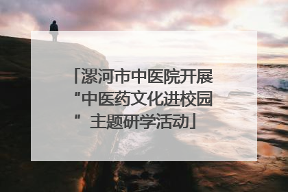 漯河市中医院开展“中医药文化进校园”主题研学活动
