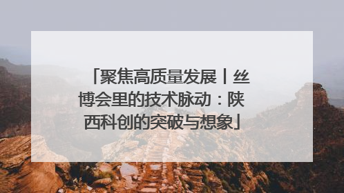 聚焦高质量发展丨丝博会里的技术脉动：陕西科创的突破与想象