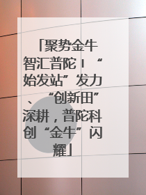聚势金牛 智汇普陀〡“始发站”发力、“创新田”深耕，普陀科创“金牛”闪耀