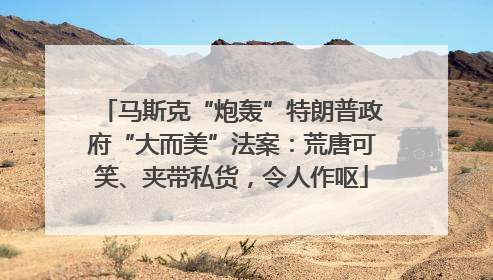 马斯克“炮轰”特朗普政府“大而美”法案：荒唐可笑、夹带私货，令人作呕