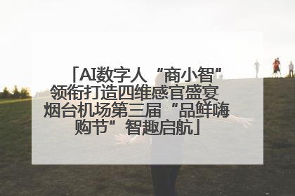 AI数字人“商小智”领衔打造四维感官盛宴 烟台机场第三届“品鲜嗨购节”智趣启航