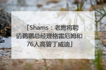 Shams：老鹰将聘请鹈鹕总经理格雷厄姆和76人高管丁威迪